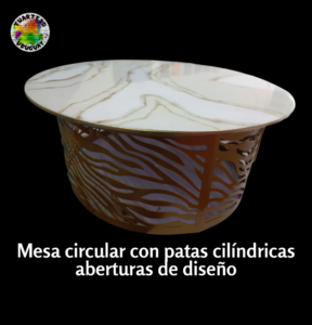 mesa circular con resina epoxi y patas de diseno mesa circular con resina epoxi y patas de diseno